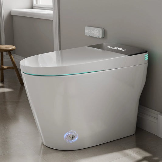 Smart Toilet With Built In Bidet And Auto Features