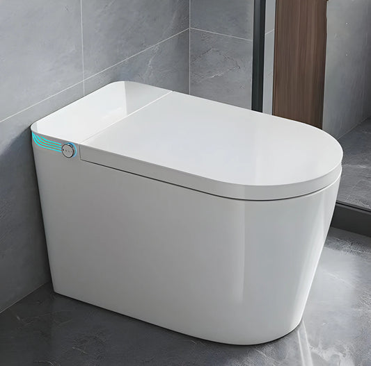 Smart Toilet With Bidet Heated Seat Voice Control Dryer
