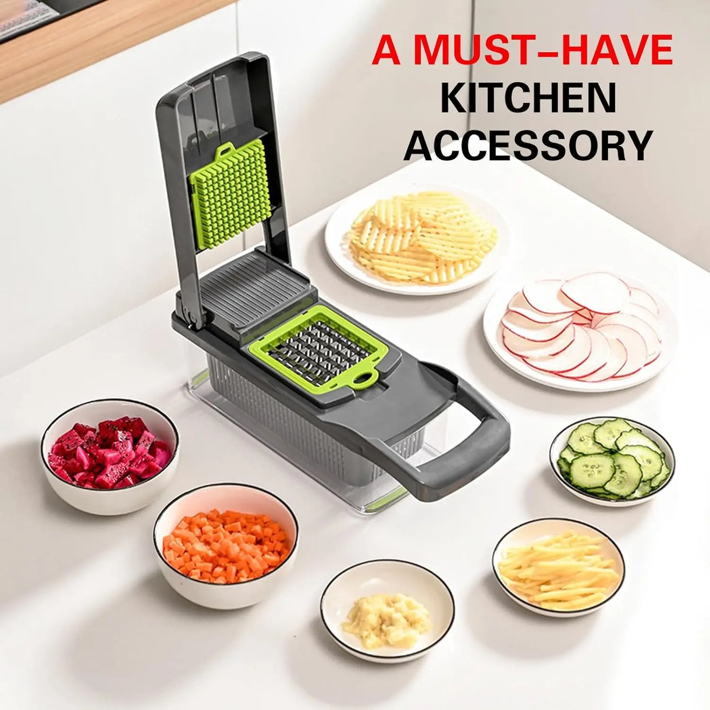 Professional Kitchen Chopper Slicer Multifunctional Food Cutter