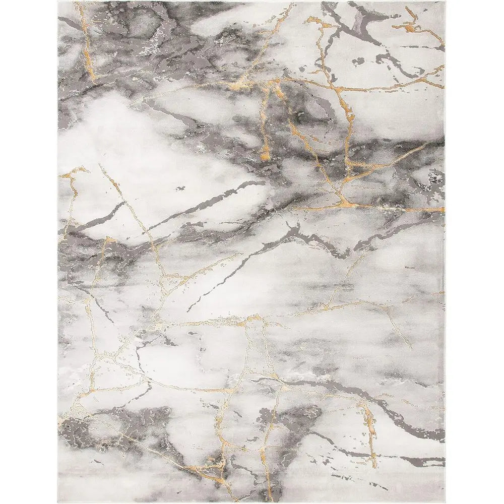 Modern Abstract Area Rug NonShedding Easy Care For Living Room