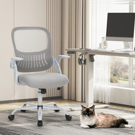 JHK Ergonomic Mesh Backrest Office Chair With Wheels