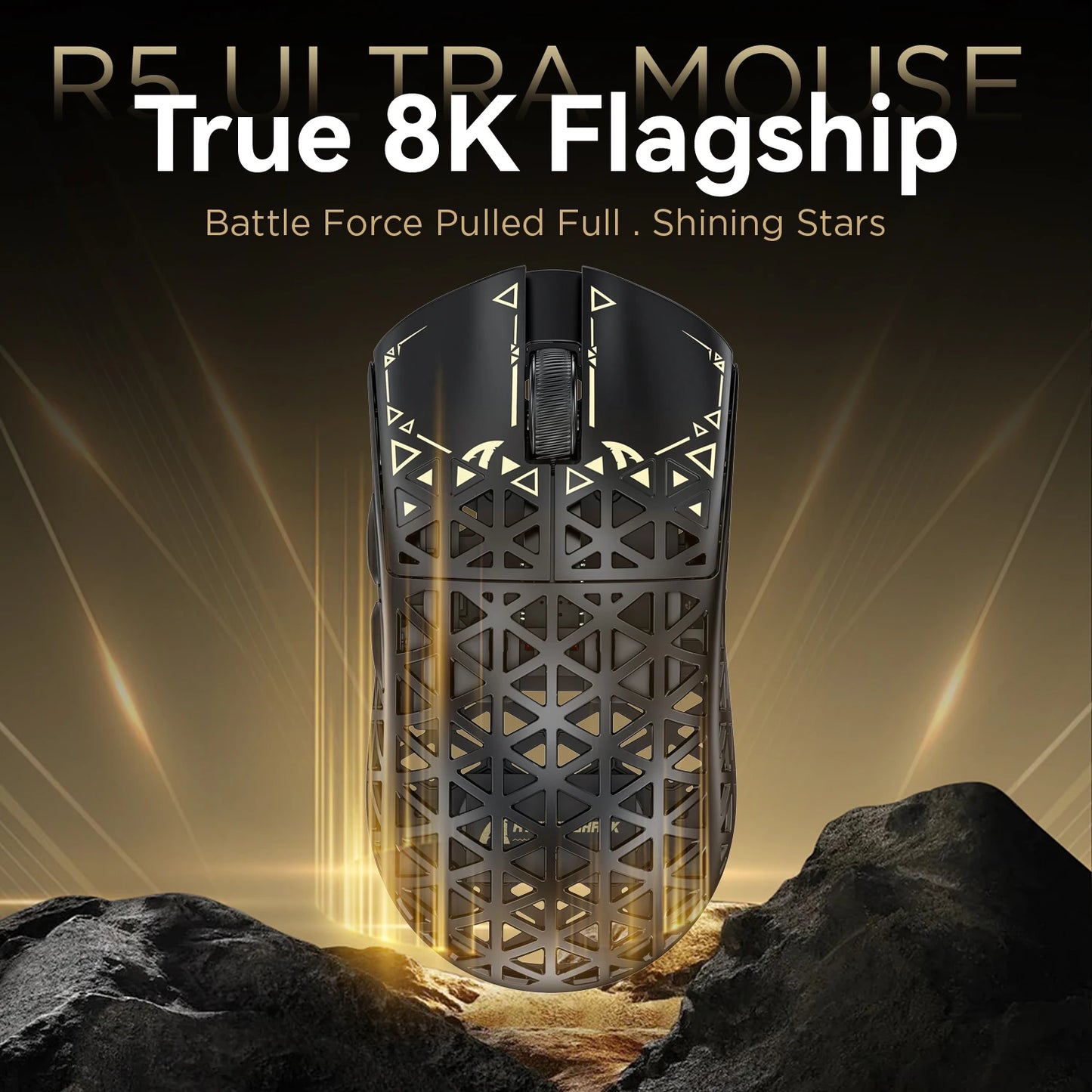 Attack Shark R5 Ultra Wireless 8K Gaming Mouse Ultralight