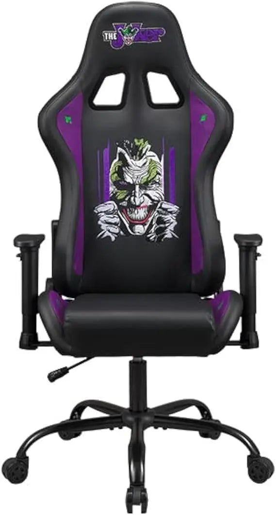 Gaming Chair With Adjustable Armrests And Headrest