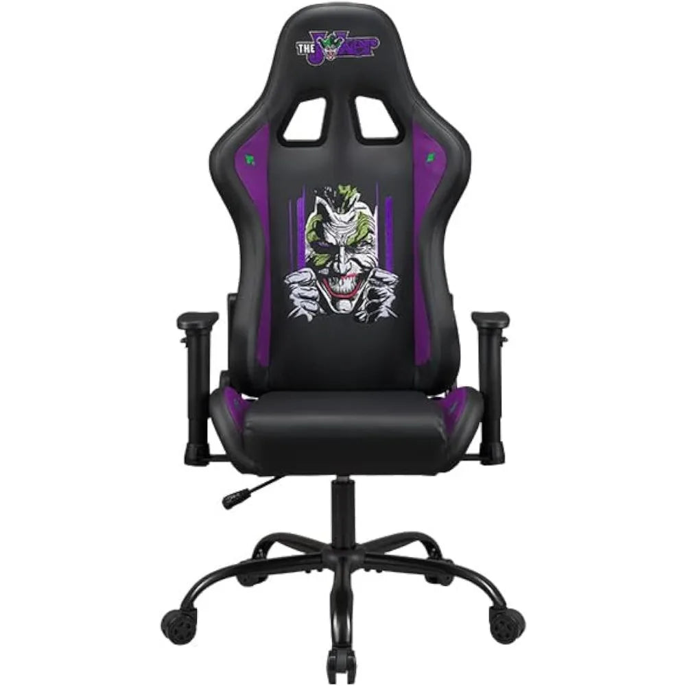 Gaming Chair With Adjustable Armrests And Headrest