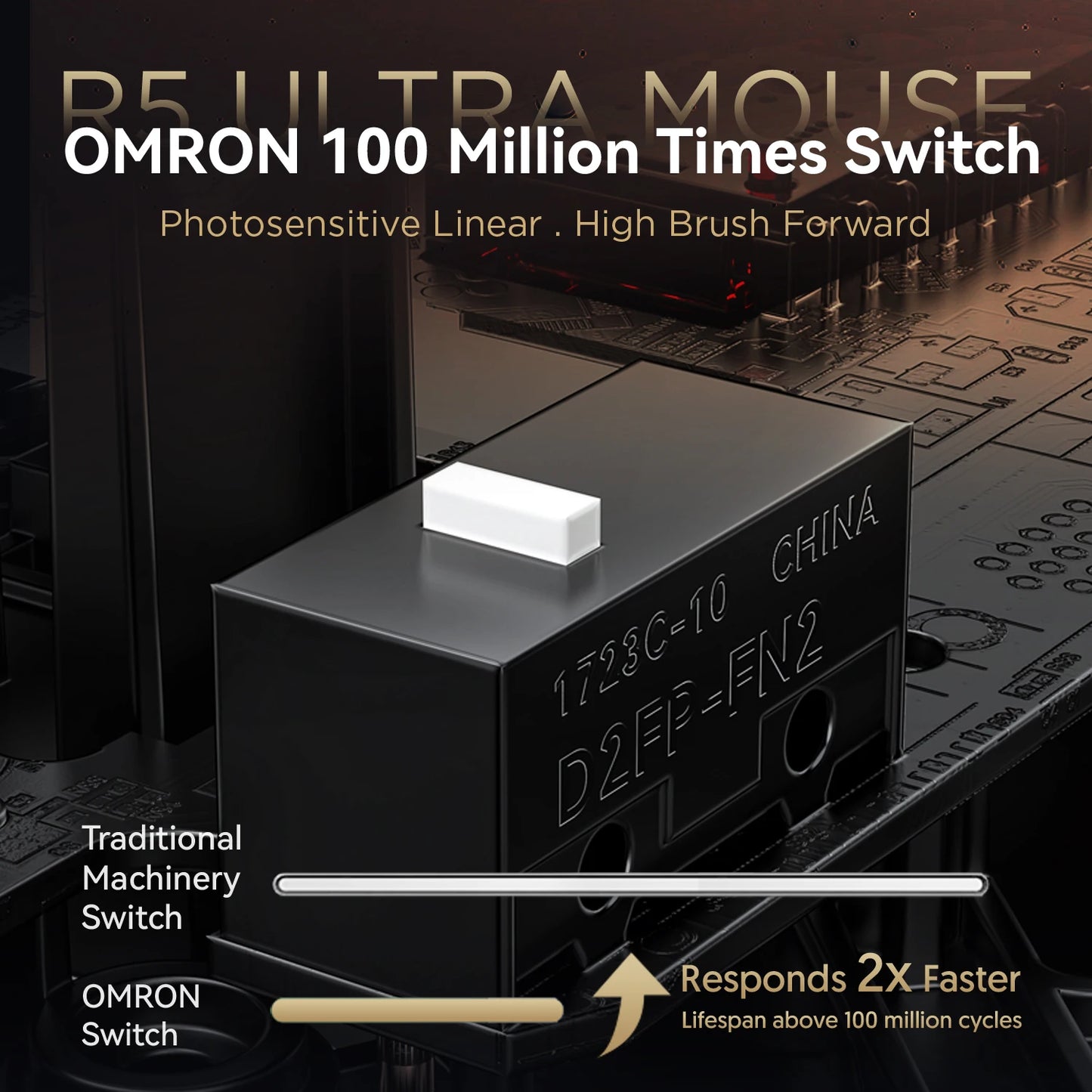 Attack Shark R5 Ultra Wireless 8K Gaming Mouse Ultralight