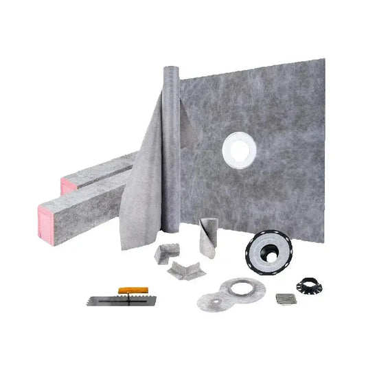 Shower Kit Waterproofing Central Drain Grate