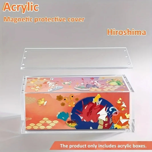 Acrylic Display Case 3-Pack for Tohoku-Hiroshima-Fukuoka With Magnetic Lid